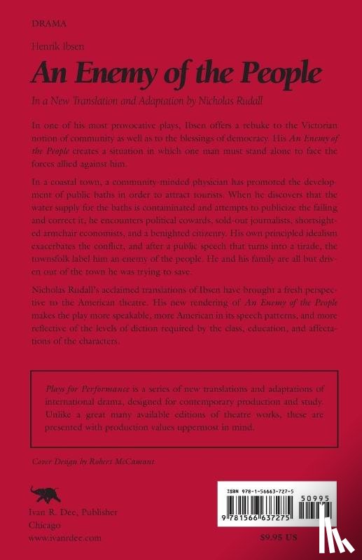 Ibsen, Henrik - An Enemy of the People