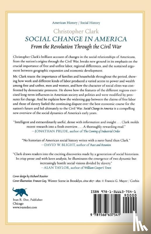 Clark, Christopher - Social Change in America