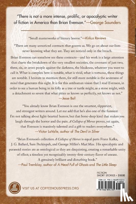 Evenson, Brian - Evenson, B: Collapse of Horses