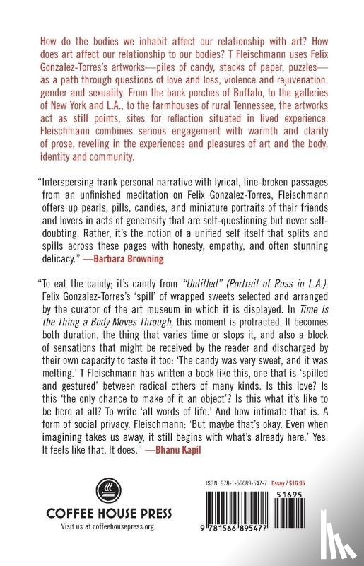 Fleischmann, T - Time Is the Thing a Body Moves Through