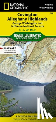National Geographic Maps - Trails Illust - MAP-COVINGTON ALLEGHANY HIGHLA