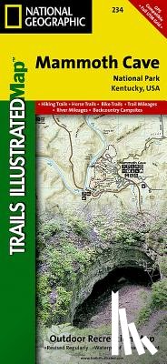 National Geographic Maps - Trails Illust - MAP-MAMMOTH CAVE NATL PARK 201