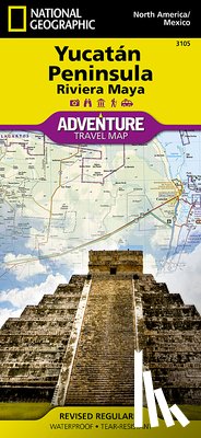 Maps, National Geographic - Northern Yucatn/maya Sites, Mexico