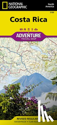 Maps, National Geographic - Costa Rica