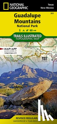 National Geographic Maps - MAP-GUADALUPE MOUNTAINS NATL P