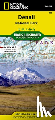 Maps, National Geographic - MAP-DENALI NATL PARK & PRESERV