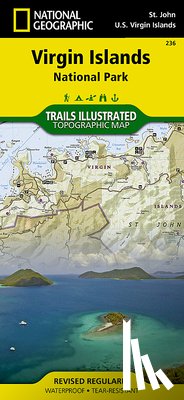 National Geographic Maps - Trails Illust - MAP-VIRGIN ISLANDS NATL PARK 2