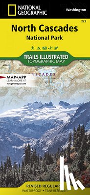 National Geographic Maps - Trails Illust - North Cascades National Park Map