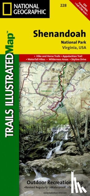 Maps, National Geographic - Shenandoah National Park