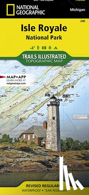 Maps, National Geographic - MAP-ISLE ROYALE NATL PARK 2019