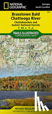 National Geographic Maps - Trails Illust - MAP-BRASSTOWN BALD CHATTOOGA R
