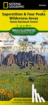 Maps, National Geographic - Maps, N: Superstition & Four Peaks Wilderness Areas, Tonto