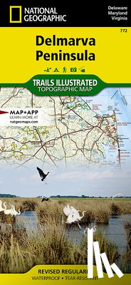 Maps, National Geographic - MAP-DELMARVA PENINSULA 2004/E
