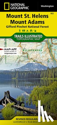 Maps, National Geographic - Mount St. Helens/mount Adams (gifford-pinchot National Forest)