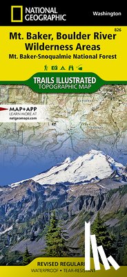 National Geographic Maps - Trails Illust - MAP-MOUNT BAKER & BOULDER RIVE