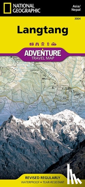 Maps, National Geographic - Langtang, Nepal