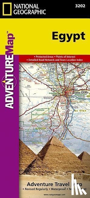 National Geographic Maps - National Geographic Maps: Egypt Map