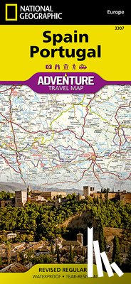 National Geographic Maps - Adventure - MAP-SPAIN & PORTUGAL 2019/E