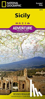 Maps, National Geographic - Sicily