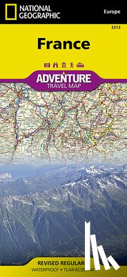 Maps, National Geographic - MAP-FRANCE 2022/E