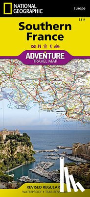 Maps, National Geographic - MAP-SOUTHERN FRANCE 2019/E