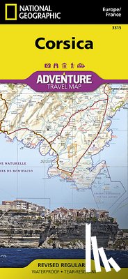 Maps, National Geographic - Corsica