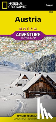 National Geographic Maps - Adventure - Austria Map