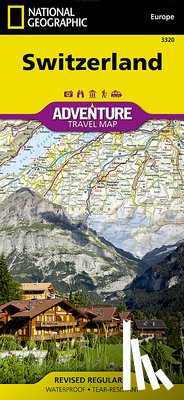 National Geographic Maps - Adventure - MAP-SWITZERLAND ADV TRAVEL MAP