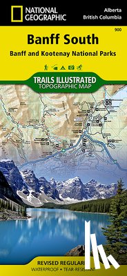 Maps, National Geographic - Banff South