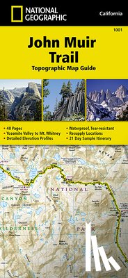 Maps, National Geographic - John Muir Trail (topographic Map Guide)