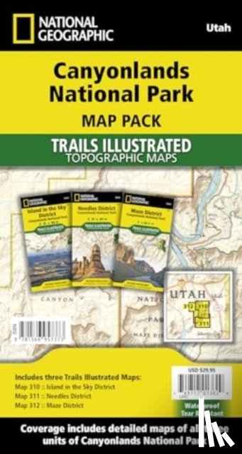 Maps, National Geographic - Canyonlands National Park [map Pack Bundle]