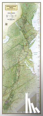 National Geographic Maps - Appalachian Trail Reference Map - Boxed