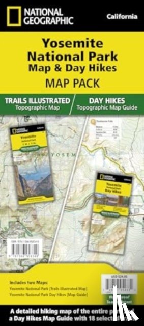 Maps, National Geographic - Yosemite National Park Map & Day Hikes [map Pack Bundle]
