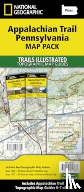 Maps, National Geographic - Appalachian Trail: Pennsylvania [map Pack Bundle]