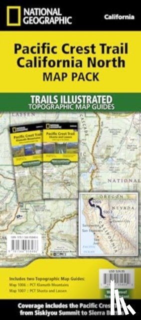 Maps, National Geographic - Pacific Crest Trail: California North [map Pack Bundle]