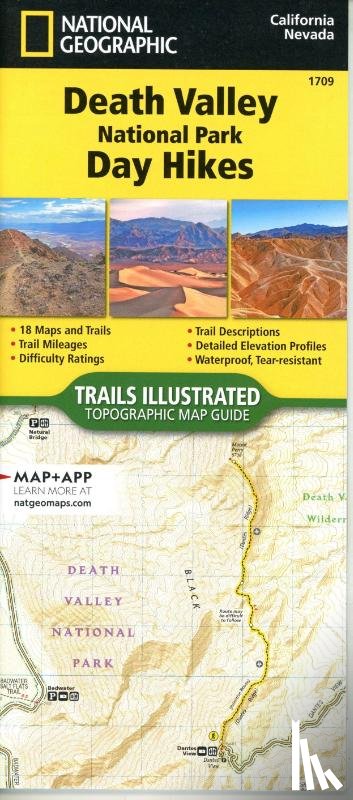 National Geographic Maps - Death Valley National Park Day Hikes Map