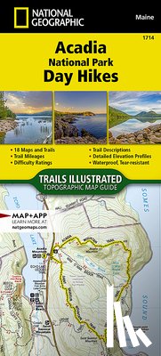National Geographic Maps - Acadia National Park Day Hikes Map