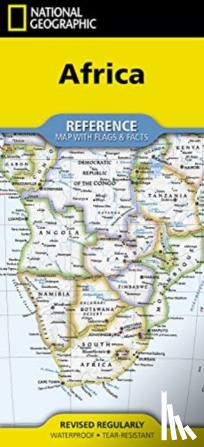 National Geographic Maps - National Geographic Africa Map (Folded with Flags and Facts)
