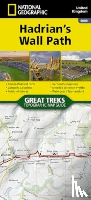  - Hadrian's Wall Path Map