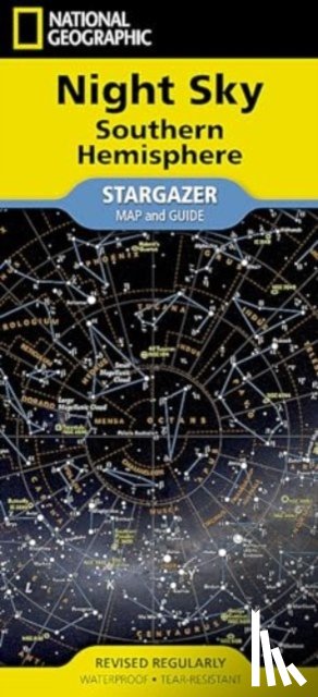 National Geographic Maps - National Geographic Night Sky - Southern Hemisphere Map (Stargazer Folded)