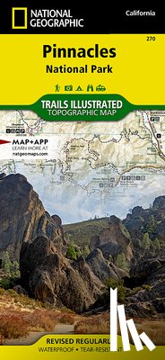 National Geographic Maps - Pinnacles National Park Map