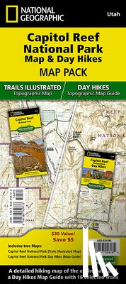 Nat Geo Maps - Capitol Reef Day Hikes & National Park Bundle