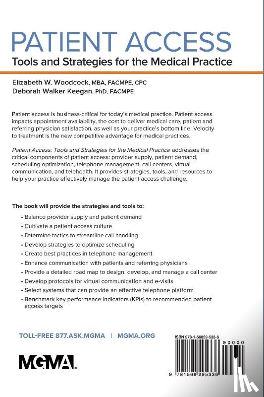 Woodcock, Elizabeth, Walker Keegan, Deborah - Patient Access