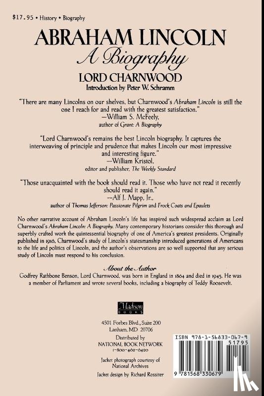 Charnwood, Lord - Abraham Lincoln