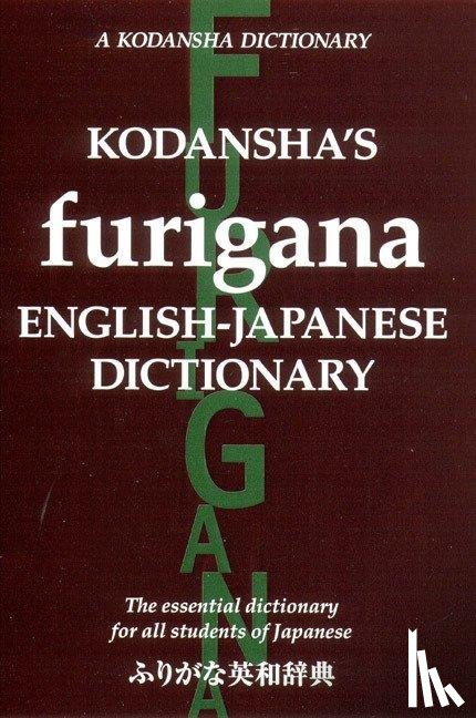 Yoshida, Masatoshi, Nakamura, Yoshikatsu - Kodansha's Furigana English-Japanese Dictionary