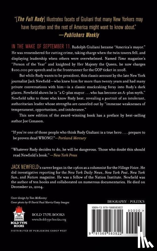 Newfield, Jack - The Full Rudy