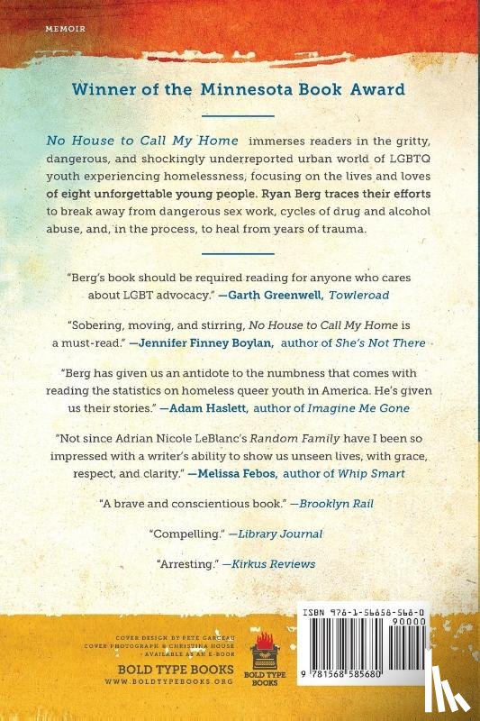 Berg, Ryan - No House to Call My Home