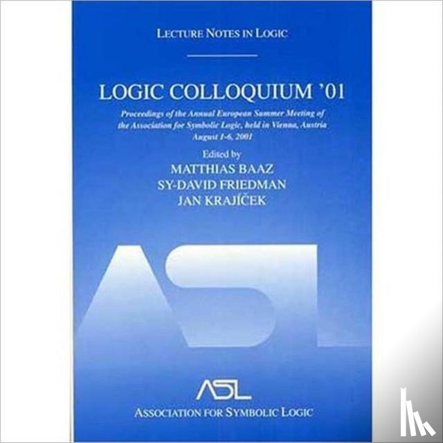  - Logic Colloquium '01