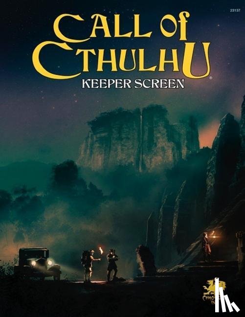  - CALL OF CTHULHU KEEPER SCREEN