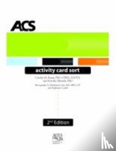 Baum, Carolyn M., Edwards, Dorothy - Activity Card Sort